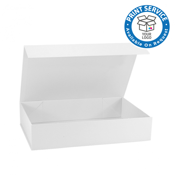 White Matt Boxes from stock at Midpac Packaging.